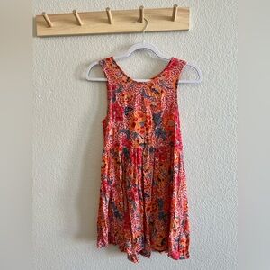 Billabong Coral Floral Sleeveless Sundress